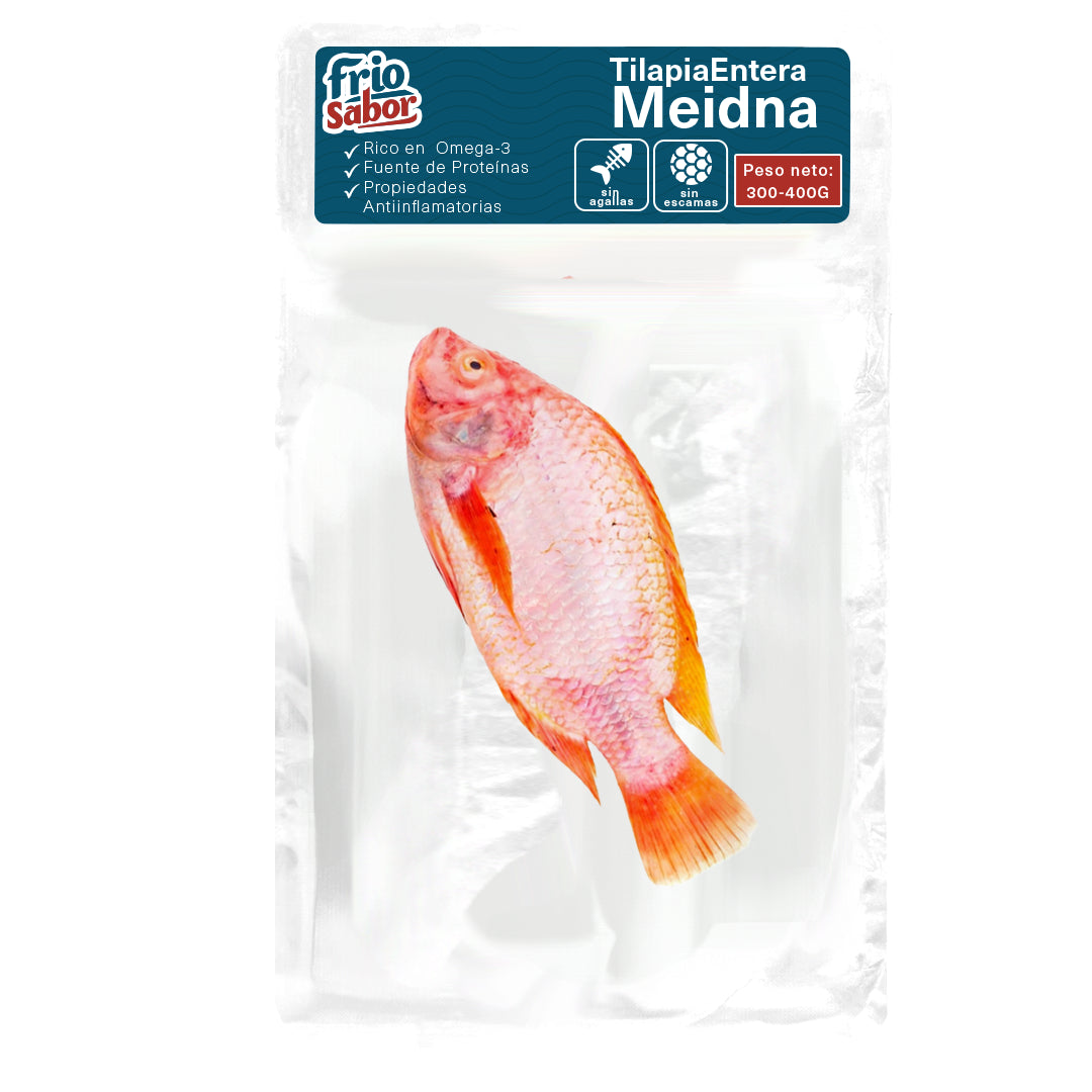 Tilapia Roja Mediana 350-450 S/E