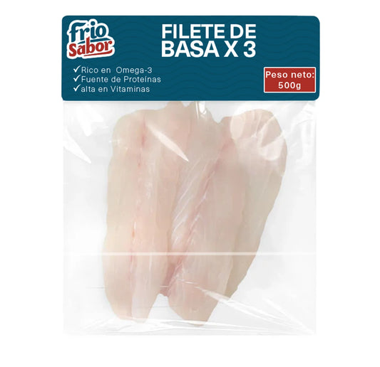 Filete de Basa x3