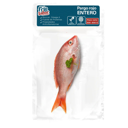 Pargo Rojo Entero