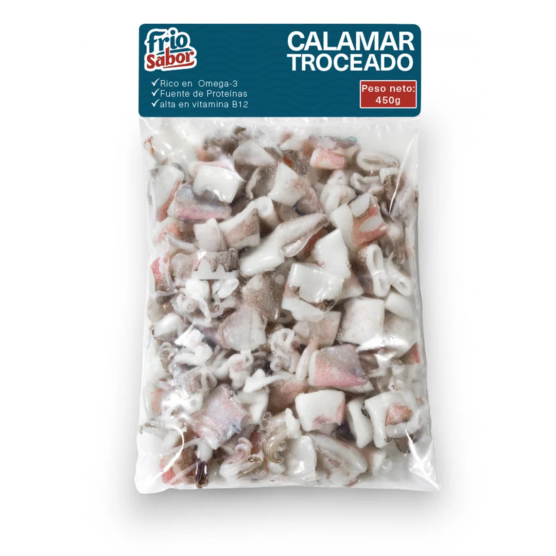 Calamar Pota Troceado