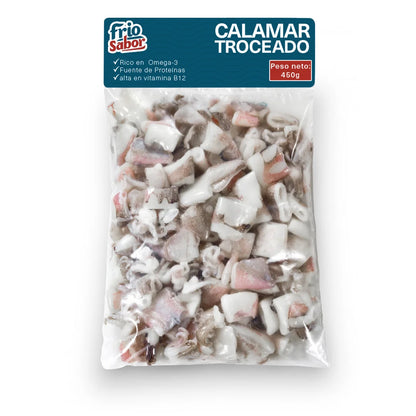 Calamar Pota Troceado